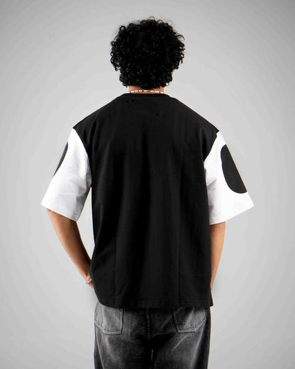 Back of the boxy fit  t-shirt 
