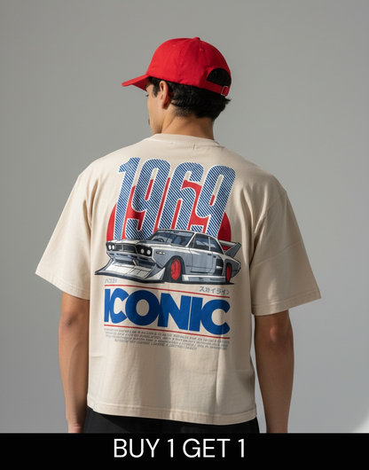 ICONIC 1969 – Classic JDM Car Tee