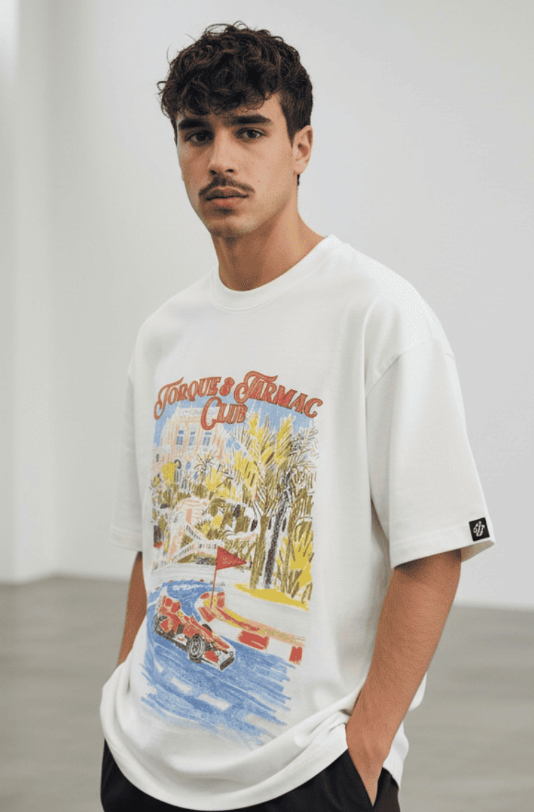 Torque & Tarmac Racing Club Boxy FIT Tee